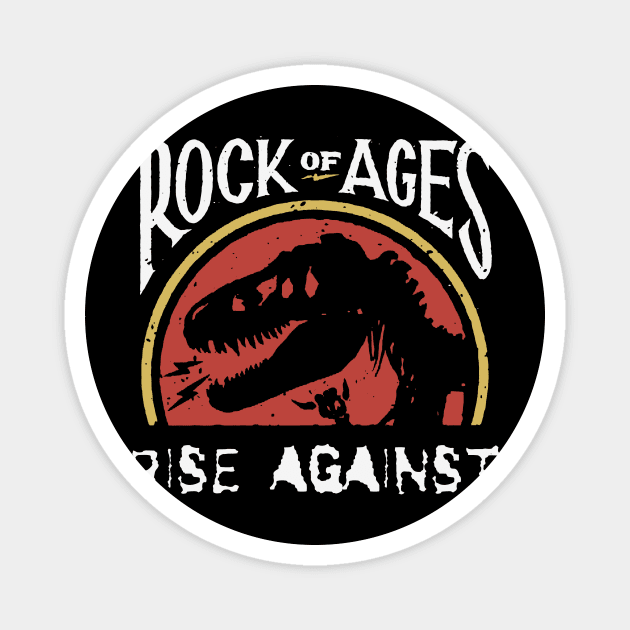 rise against rock of ages Magnet by matilda cloud